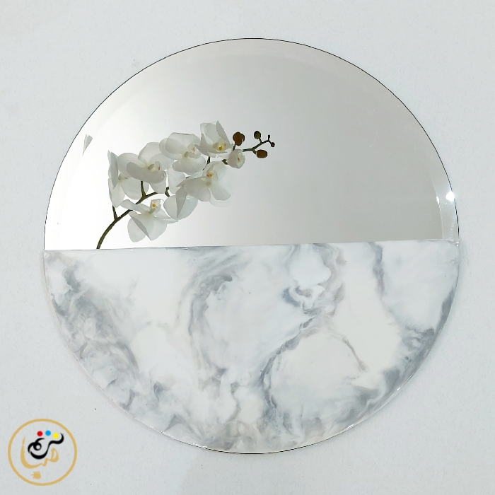 آموزش تابلو رزین بافت مرمر