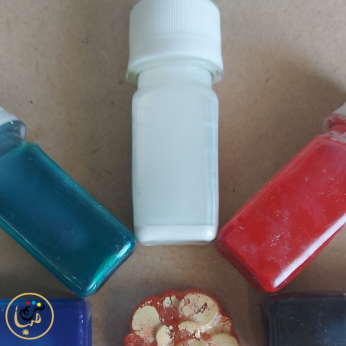 رنگ جوهری رزین