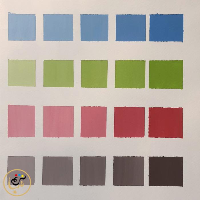 نحوه رنگ در نقاشی