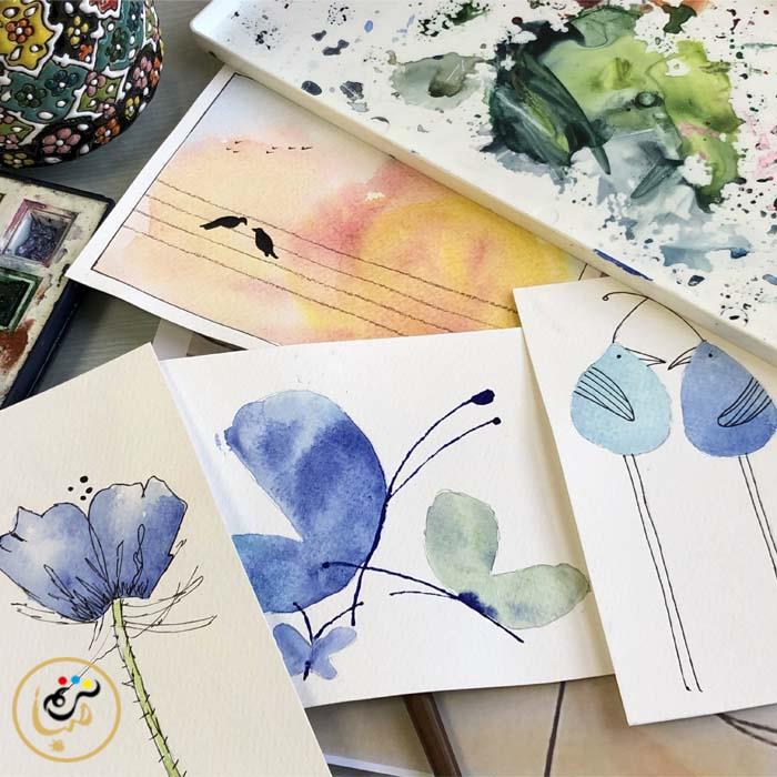 نقاشی آبرنگ