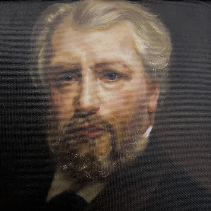 نقاشی پرتره رنگ روغن