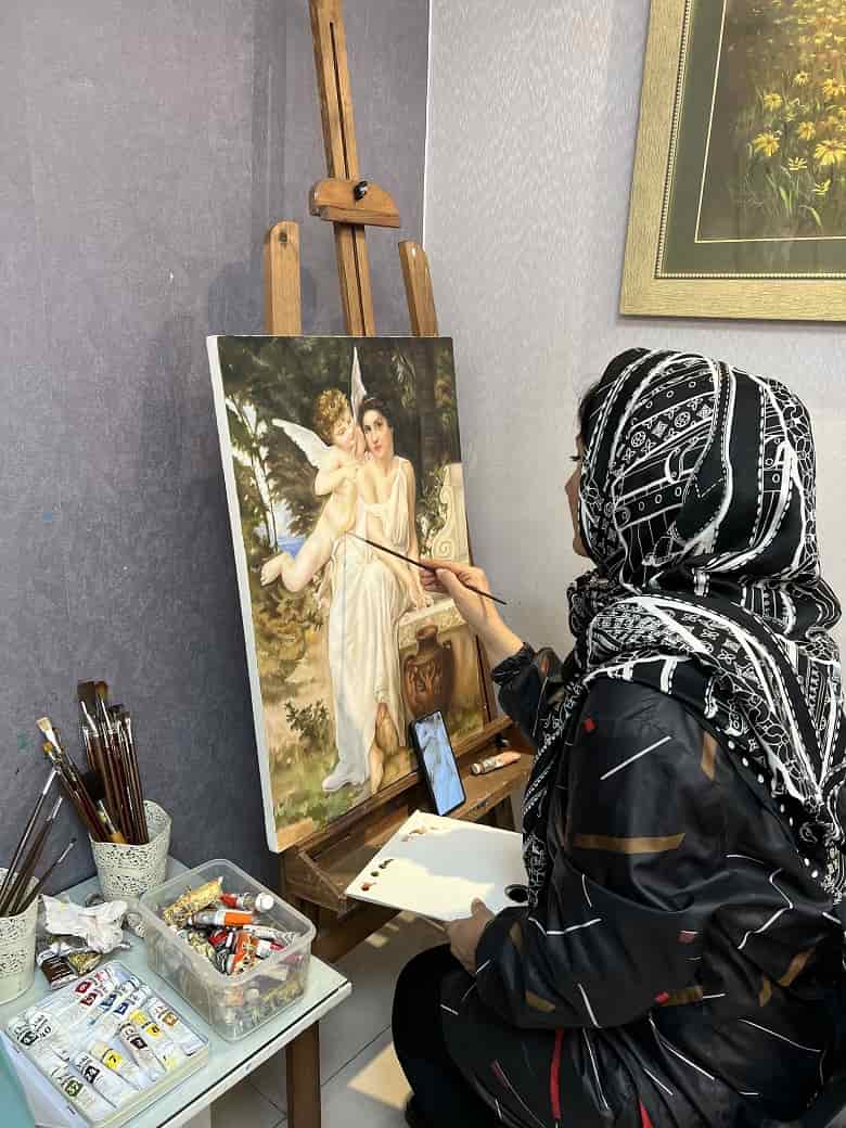 نقاشی رنگ روغن