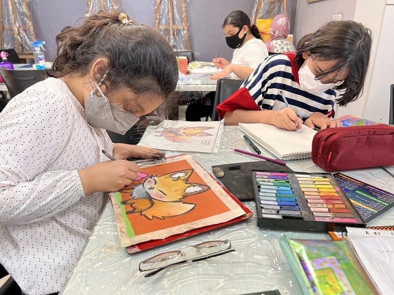 کلاس آموزش نقاشی کودکان
