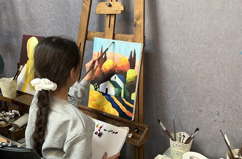 کلاس آموزش نقاشی کودکان