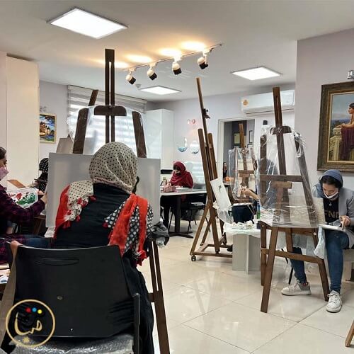 آموزشگاه نقاشی رنگ روغن