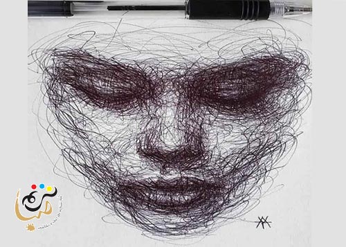 طراحی نقاشی اسکریبل