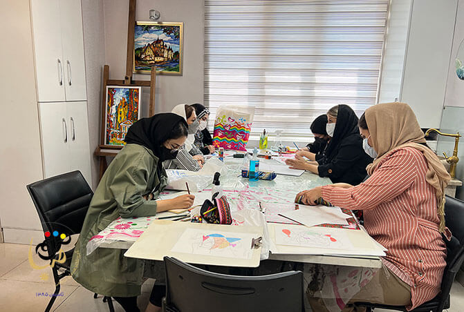 مربیگری نقاشی در آموزشگاه نقاشی ترنم صبا