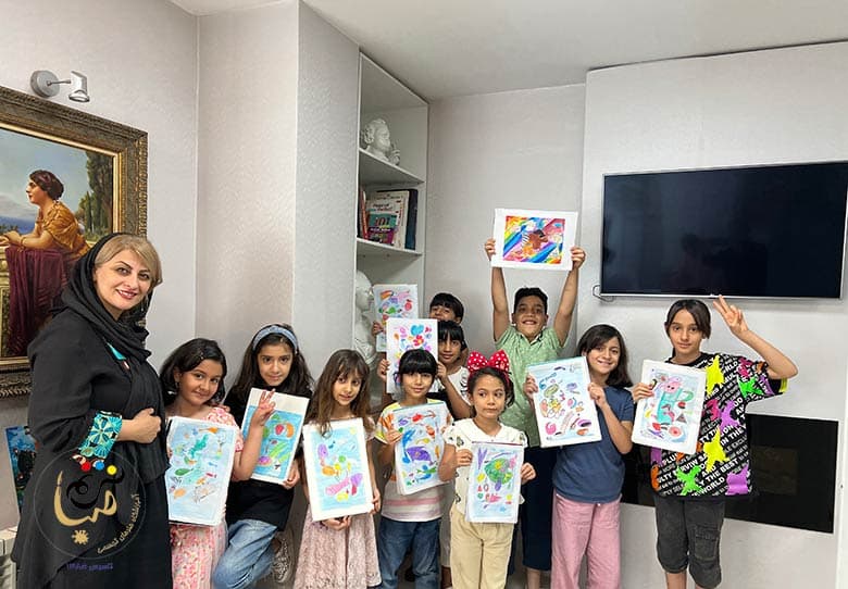 بهترین کلاس نقاشی کودکان در تهران