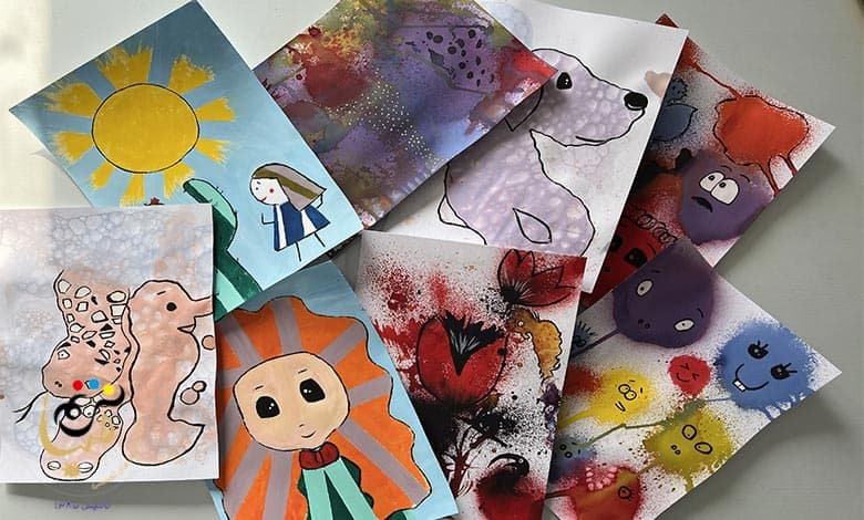 مربیگری آنلاین نقاشی