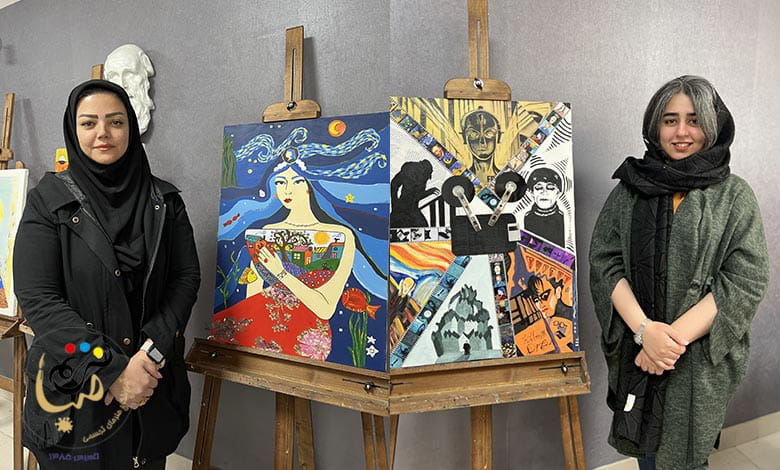 هنرجویان دوره مربیگری مجازی نقاشی