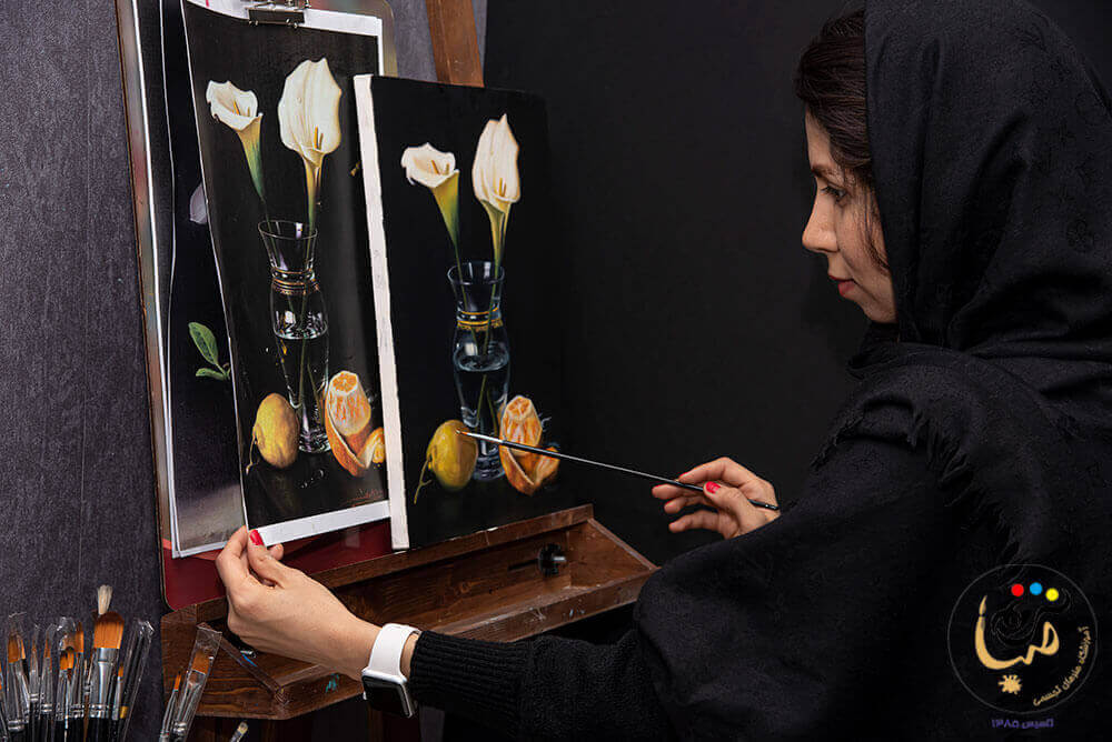 دوره نقاشی رنگ روغن