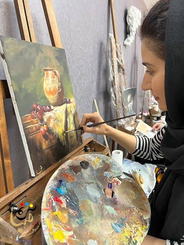 نقاشی رنگ روغن کلاسیک