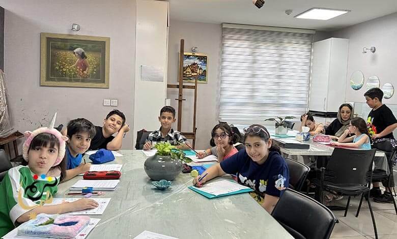 آشنایی کودکان با خط تحریری و خوشنویسی