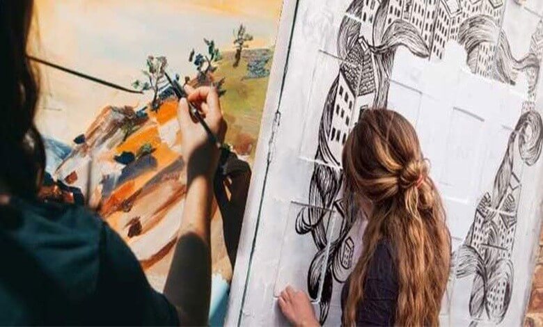 انواع تکنیک طراحی و نقاشی