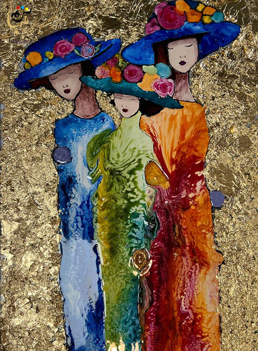 نقاشی روی شیشه