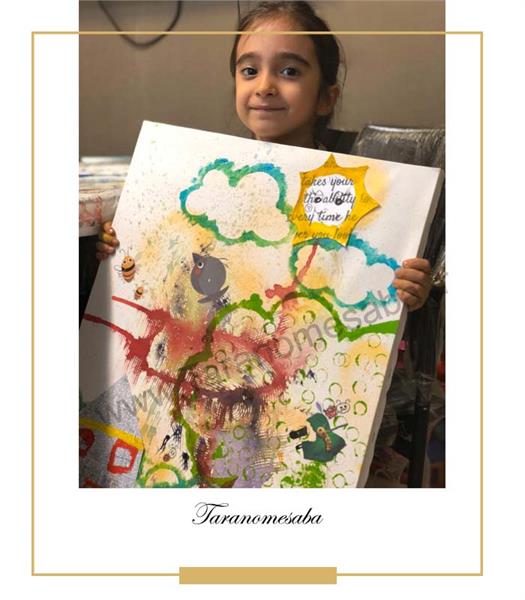 نقاشی خلاقیت هنرجو