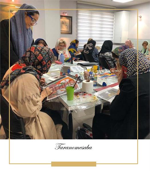 نقاشی آبرنگ با مدرک