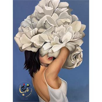 نقاشی رنگ روغن روی بوم نقاشی