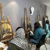 آموزش رنگ روغن