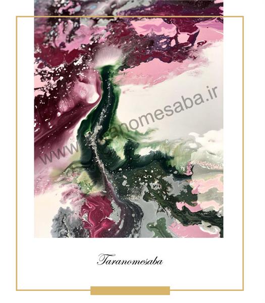 تابلو آبستره اکرولیک