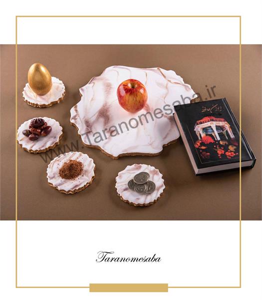 ظروف پذیرایی آبستره رزین