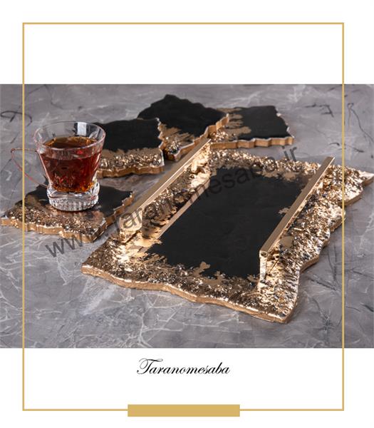 ظروف پذیرایی آبستره رزین