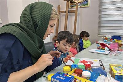 کلاس نقاشی کودک