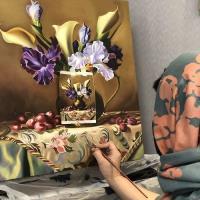 آموزش نقاشی رنگ روغن