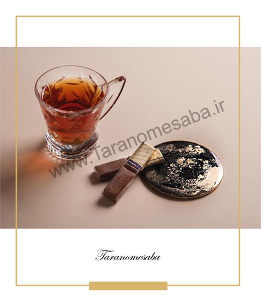 زیر لیوانی آبستره رزین