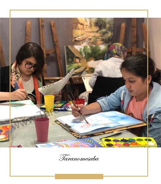 دوره رنگ روغن و آبرنگ