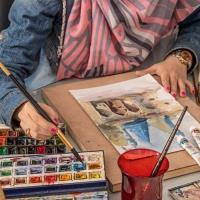 آموزش نقاشی آبرنگ