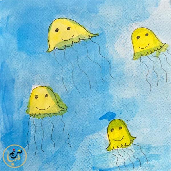 نقاشی عروس دریایی