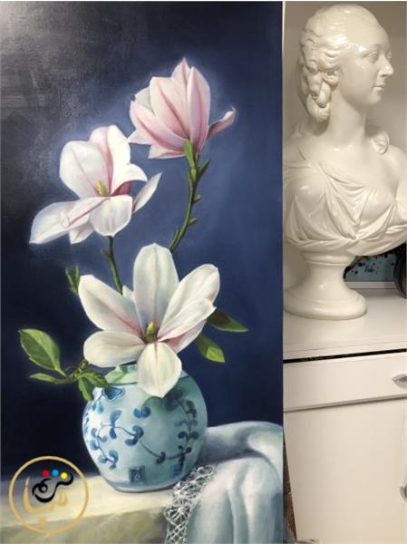 آموزش رنگ روغن