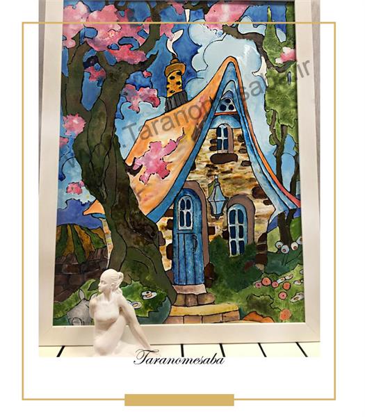 نقاشی روی شیشه