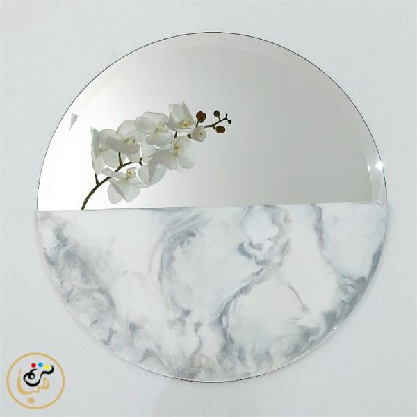 آموزش تابلو رزین بافت مرمر