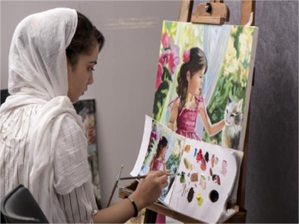 تکنیک رنگ روغن