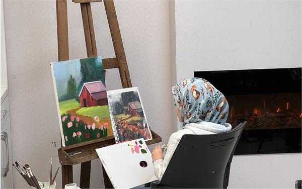 کلاس نقاشی کودکان در تهران