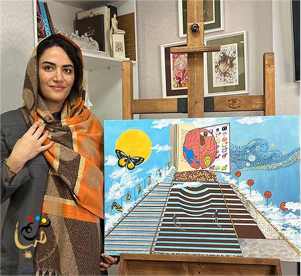 نمونه آثار دوره مربیگری نقاشی