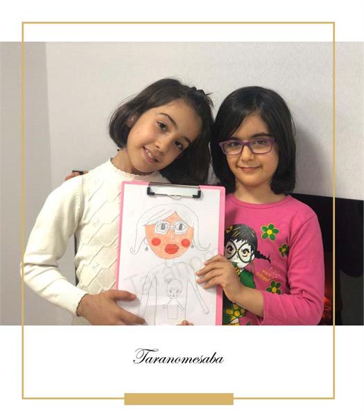 نقاشی از چهره همدیگر