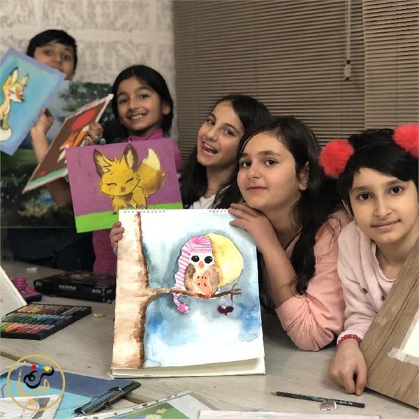 کلاس نقاشی کودکان
