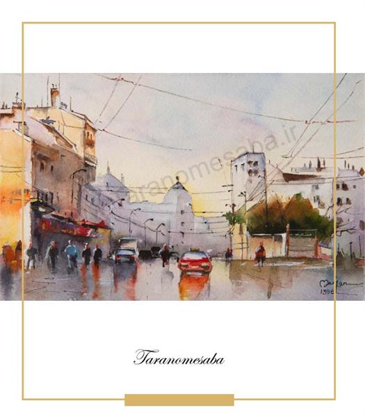 آبرنگ و تکنیک های آن