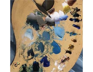 لوازم نقاشی رنگ روغن