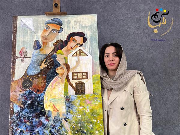نمونه آثار هنرجویان دوره مربیگری نقاشی