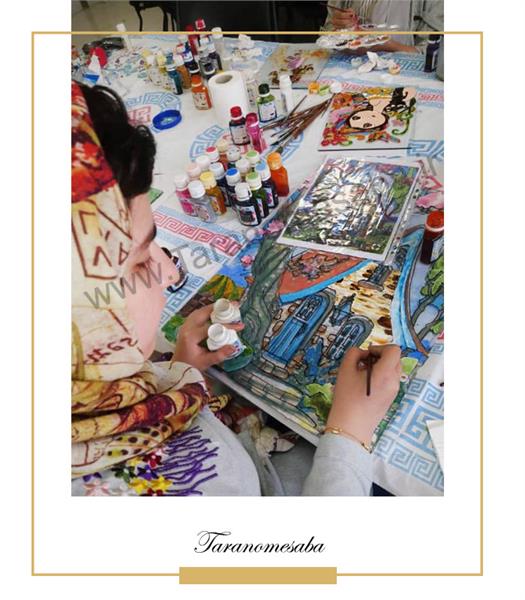 هنرجوی دوره ویترای