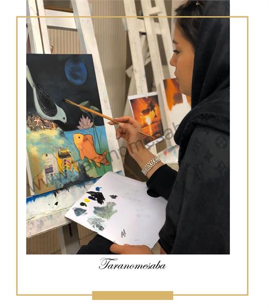 تکنیک رنگ روغن