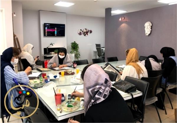 آموزش نقاشی گواش