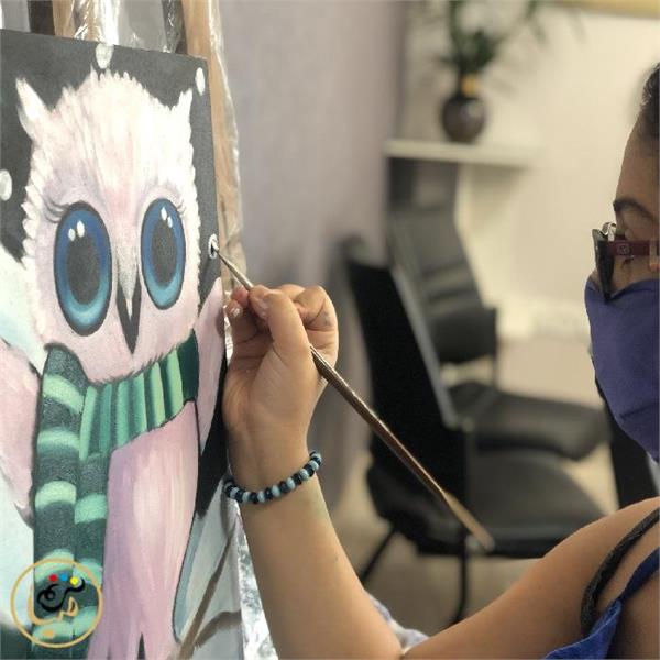 آموزش رنگ روغن