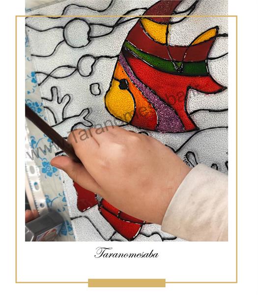 دوره نقاشی روی شیشه