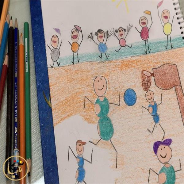 مداد رنگی کودکان