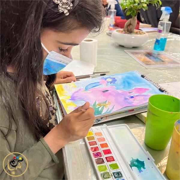 آموزش آبرنگ به کودکان